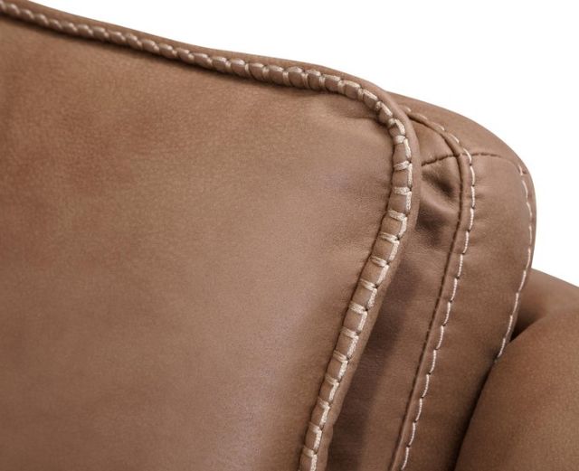 Corinthian Furniture Cason Peanut Power Reclining Loveseat with Power Headrest, Console and Lumbar-3