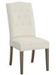 Fairfield® Customizable Entree Dining Camel Tall Back Dining Chair with Buttons-0