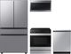 Samsung 4 Piece Stainless Steel Kitchen Package-0