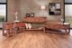 International Furniture Direct Parota II Brown End Table-1