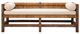 Furniture Classics Georgia Brown/White Settee-1