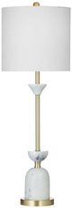 Bassett Mirror Vallhalla Gold/White Table Lamp-0