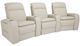 Palliser® Furniture Customizable Vertex 3-Seat Power Reclining Curved Home Theater Seating with Headrest and Lumbar-0
