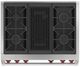 Wolf® 36" Stainless Steel Pro Style Dual Fuel Range-2