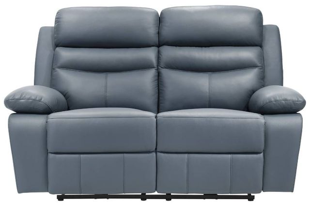 Homelegance® Hancock Blue Power Double Reclining Loveseat-2