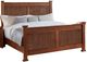 A-America® Mission Hill Harvest California King Slat Panel Bed-0