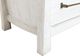 International Furniture Direct White Roots White Nightstand-5