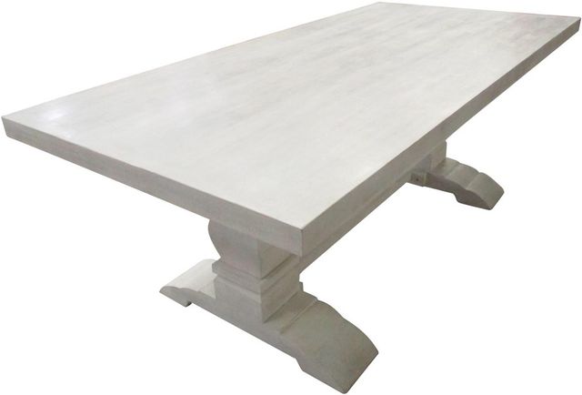 Jaipur Furniture Guru Vintage White Dining Table-0
