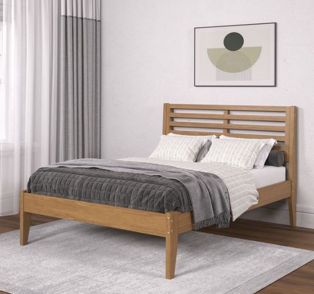 Donco Kids Roan Urban Oak Youth Full Platform Bed-1