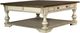 Liberty Furniture Morgan Creek 3-Piece Antique White/Wirebrushed Tobacco Occasional Table Set-1