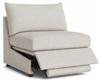 Bassett® Furniture Beckham Gellar Linen Modular Armless Chair with Power