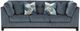 Benchcraft® Maxon Place Navy Sofa-1
