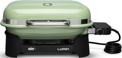 Weber® Grills® Lumin Compact 23" Seafoam Green Tabletop Electric Grill