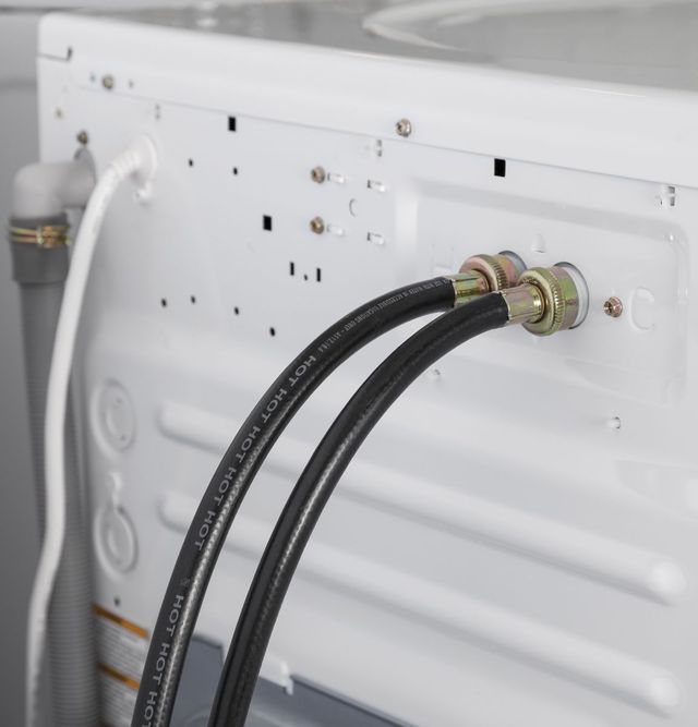 GE® 2 Pack 4' Rubber Washer Hoses -2