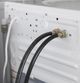 GE® 2 Pack 4' Rubber Washer Hoses -2