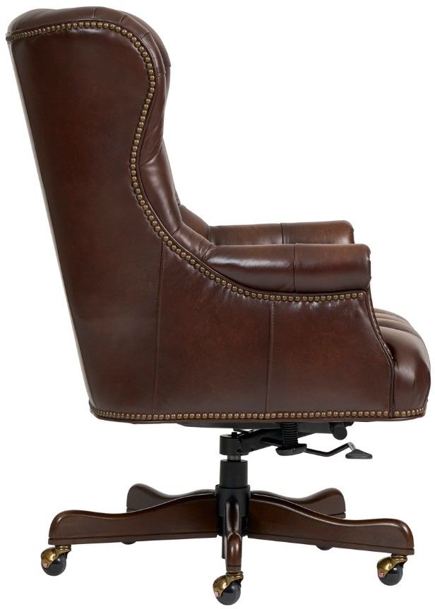 aspenhome® Jefferson Burnished Umber Executive Chair-3