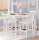 Powell® Maui 5-Piece White Counter Dining Set-1