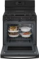 GE® JGB735DPBB 30" Black Free Standing Gas Range-2