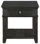 Homelegance® Muriel Charcoal End Table-2