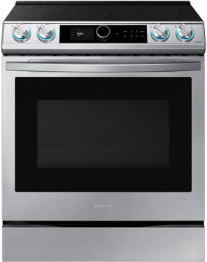 Samsung 30" Fingerprint Resistant Stainless Steel Slide-In Electric Range