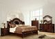 Furniture of America® Flandreau 4-Piece Brown Cherry/Espresso Queen Bedroom Set-0