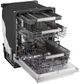  LG 24" PrintProof™ Stainless Steel Top Control Built-In Dishwasher with QuadWash® Proand  Dynamic Heat Dry™-2