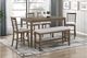 Mazin 6 Piece Counter Height Dining Set-0
