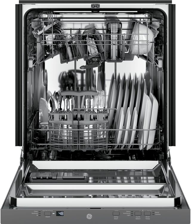 GE® 24" Stainless Steel Built-In Dishwasher-2