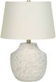 Monarch Specialties Inc. 20"H Cream Concrete Table Lamp-0