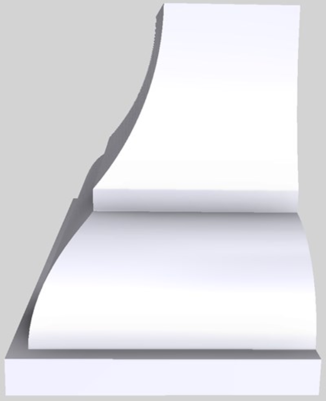Vent-A-Hood® Designer Series 48" White Wall Mounted Range Hood-2