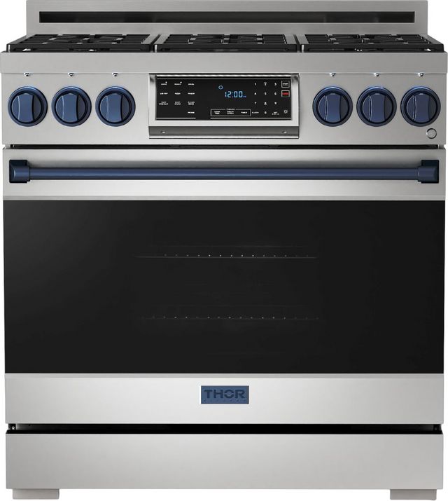 Thor Kitchen® Gordon Ramsay Series 36" Stainless Steel Pro Style Gas Range