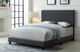 Titus Furniture Grey King Tufted Upholstered Panel Bed-1