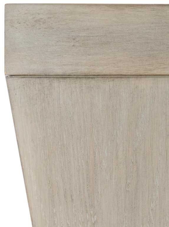 Bernhardt Landers Cerused Greige Side Table-4