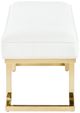 Michael Amini® Belmont Place Bright Gold Bed Bench -3