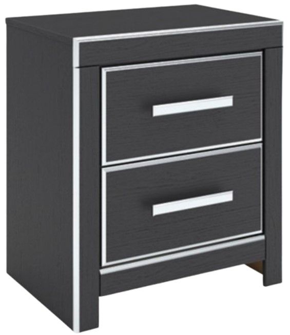Signature Design by Ashley® Zuraleus 4-Piece Black Queen Upholstered Panel Bedroom Set-2