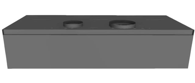 Vent-A-Hood® 54" Gunsmoke Wall Mounted Range Hood-2