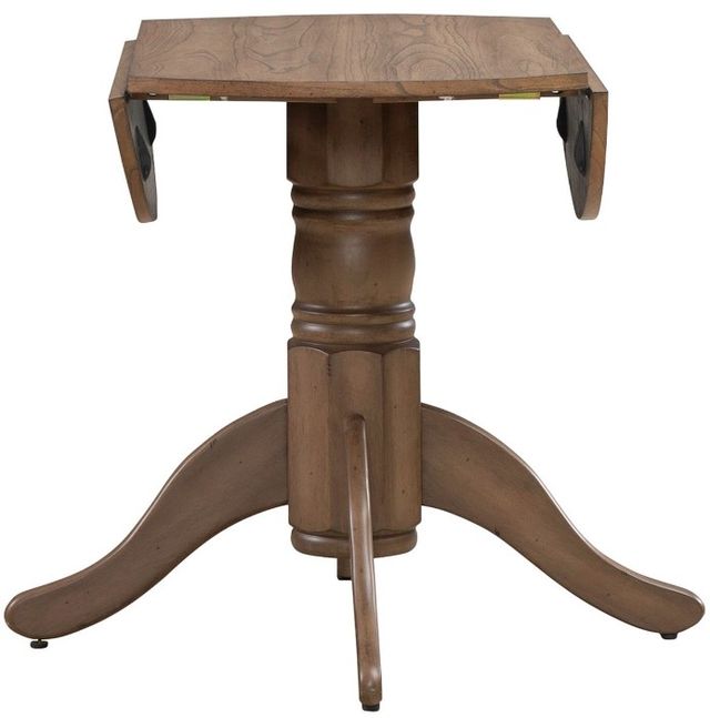 Liberty Furniture Brook Bay Sandstone Drop Leaf Dining Table-4