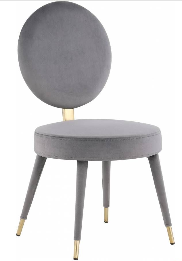 Meridian Furniture Brandy Grey Dining Chair-0