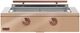Caliber™ Rockwell Social 2-Burner Champagne Built-In Natural Gas Grill with Copper Hardware-0