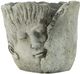A & B Home Stone 7" Petite Dreaming Profile Planter-1