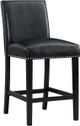 Elements International Meridian Black Counter Side Chair-0