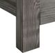 Elements International Wide 4-Piece Gray Queen Panel Bedroom Set-5