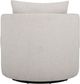 TOV Furniture Silvi Off-White Swivel Accent Chair-4