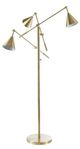 Olliix by INK+IVY Sullivan Gold Floor Lamp-0