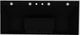 Vent-A-Hood® 54" Black Wall Mounted Liner Insert-2