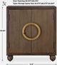 Uttermost® Mayenne Brown Cabinet-2