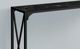 Monarch Specialties Inc. Black Marble Console Table-1