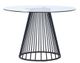 VIG Furniture Modrest Holly Black/Clear Dining Table-2