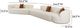 TOV Furniture Fickle 4-Piece Cream Left Arm Facing Modular Sectional-2