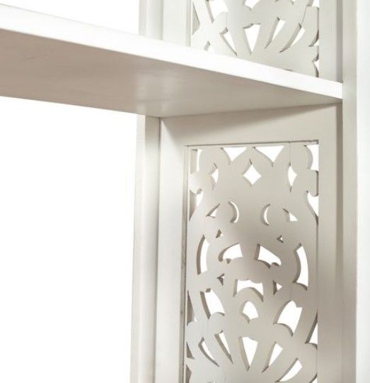 Liberty Furniture Trellis Lane Weathered White Accent Bookcase-2